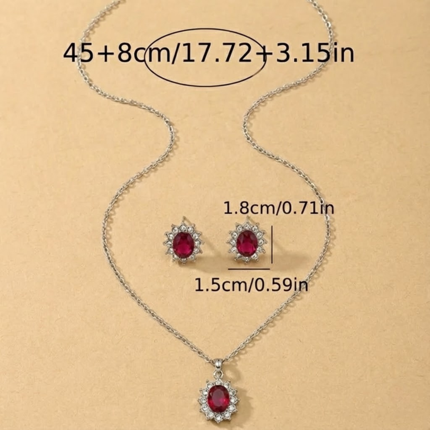 Katya Ruberyn sieradenset