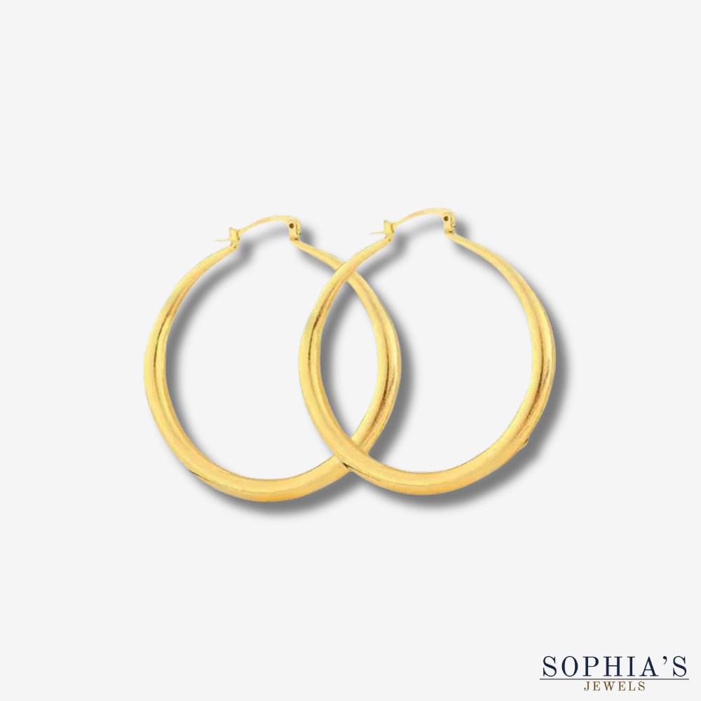 Maria's - Vintage gouden oorringen