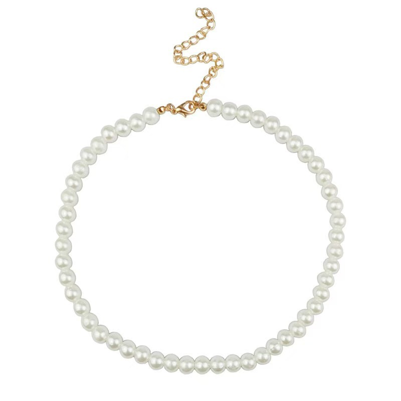 Exquisite parelketting | Witgoud