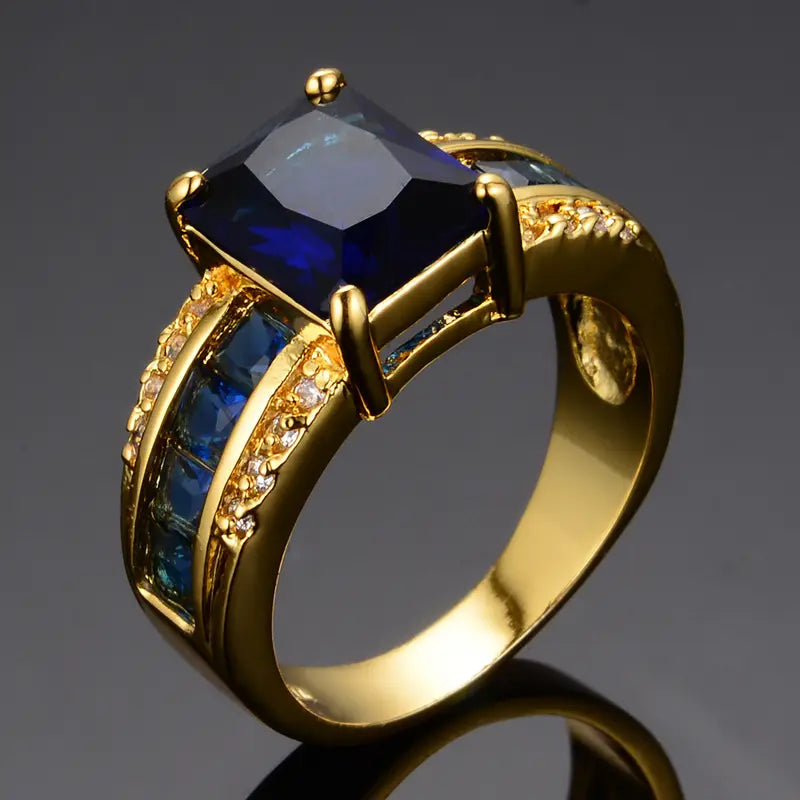 Kassira Bluemont gouden ring