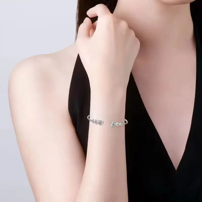 Moissanite armband