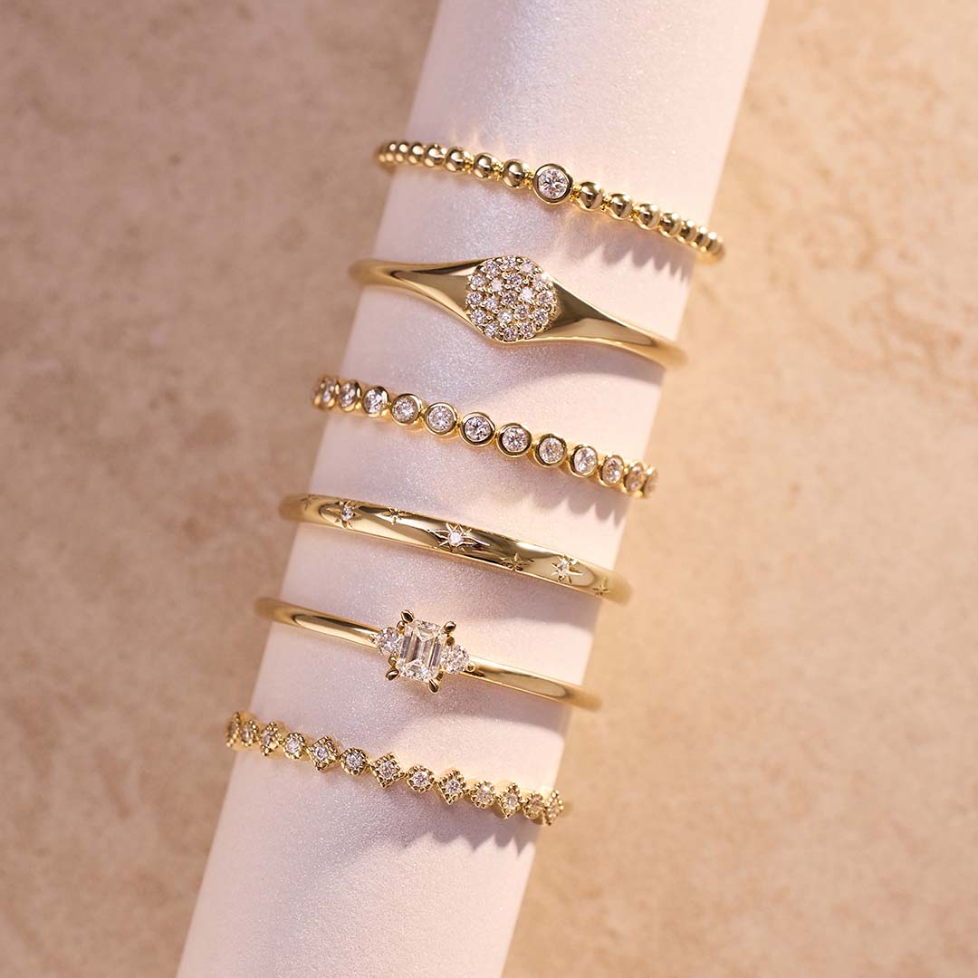 Maria's Diamanten bubbelring