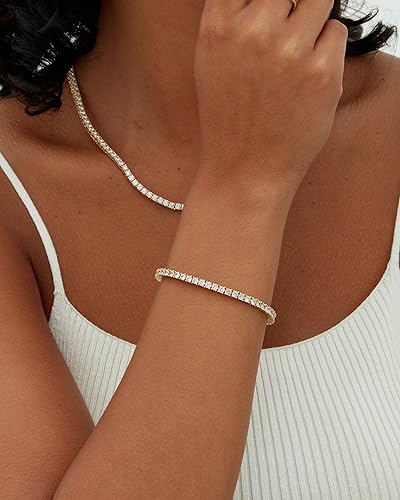 Tennisarmband | Goud